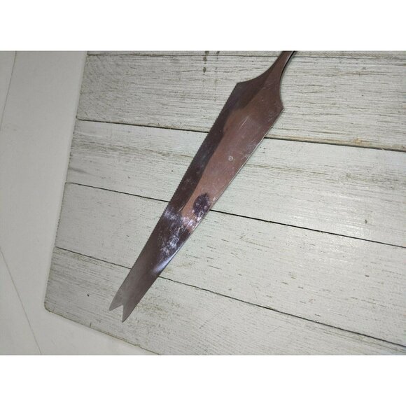 Carving Capri Italy Stainless Knife 15 1/2" Vintage Mid Century Modern - Picture 3 of 8